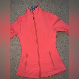 lululemon define orange jacket size 4